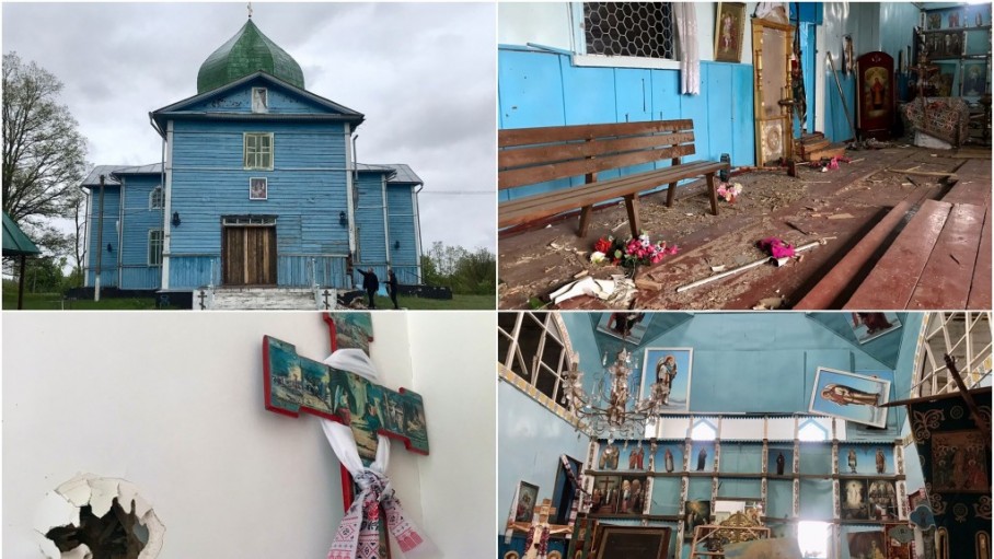 144 thánh đường và cơ sở tôn giáo tại Ucraina đã bị phá hủy