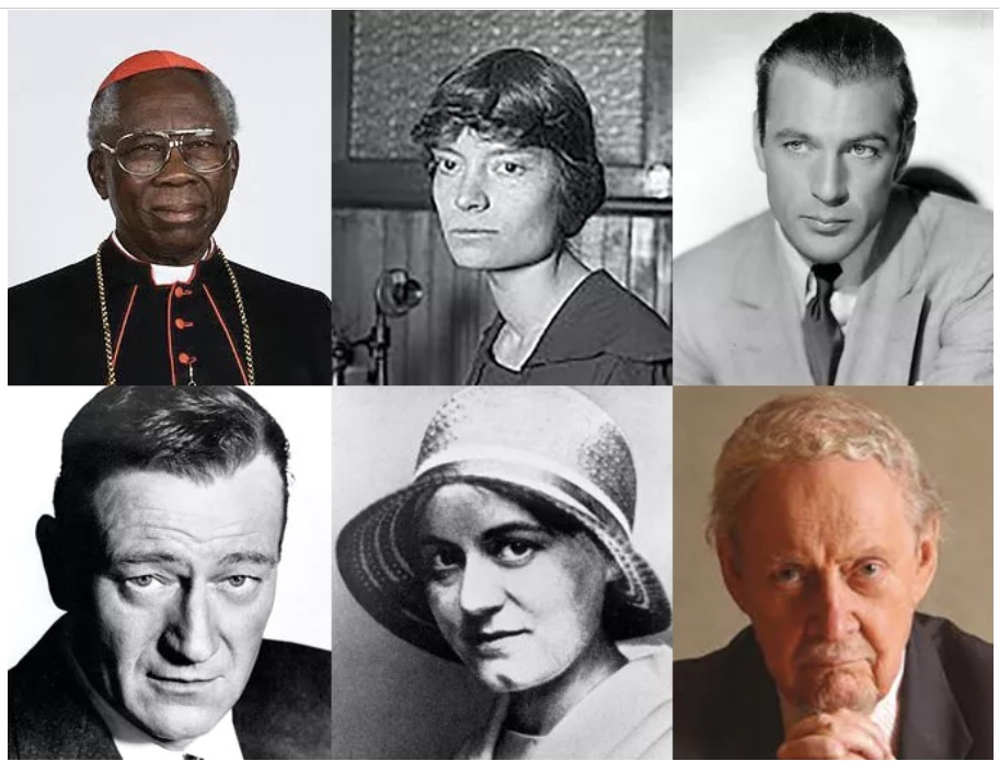 50 người nổi tiếng gia nhập Đạo Công giáo trong thế kỷ qua