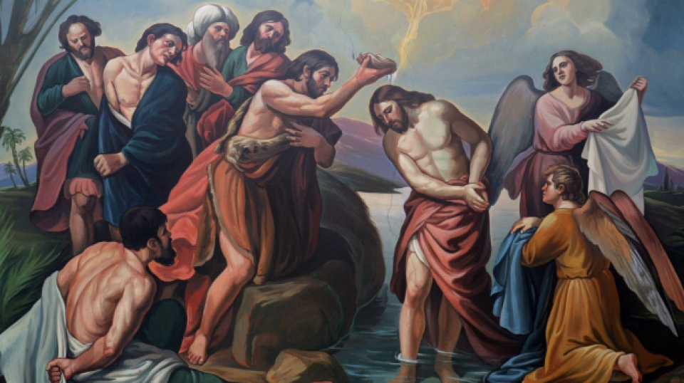 Tính biểu tượng của việc Chúa Giêsu chịu phép rửa tại sông Gio-đan