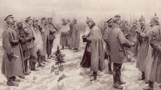 “Thỏa thuận đình chiến tự phát vào Lễ Giáng Sinh” năm 1914 cho thấy tính nhân văn của những người lính
