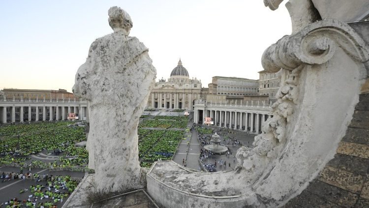 unamessainpiazzasanpietrofotodarchivio