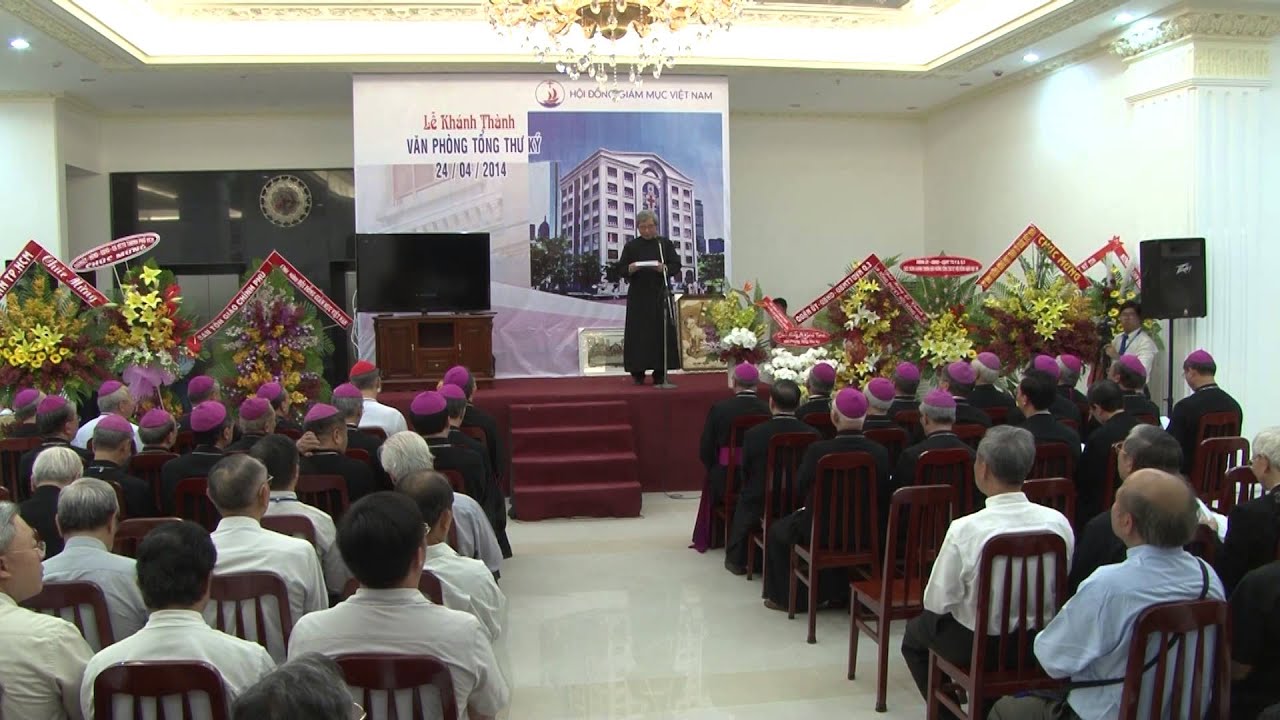 Video Khánh thành Văn phòng Hội đồng Giám mục Việt Nam ngày 24/04/2014
