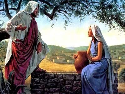 jesusandwomanatwell