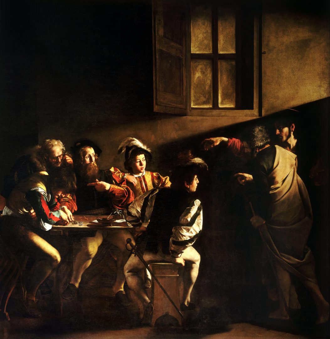 thecallingofsaintmatthewcaravaggo15991600