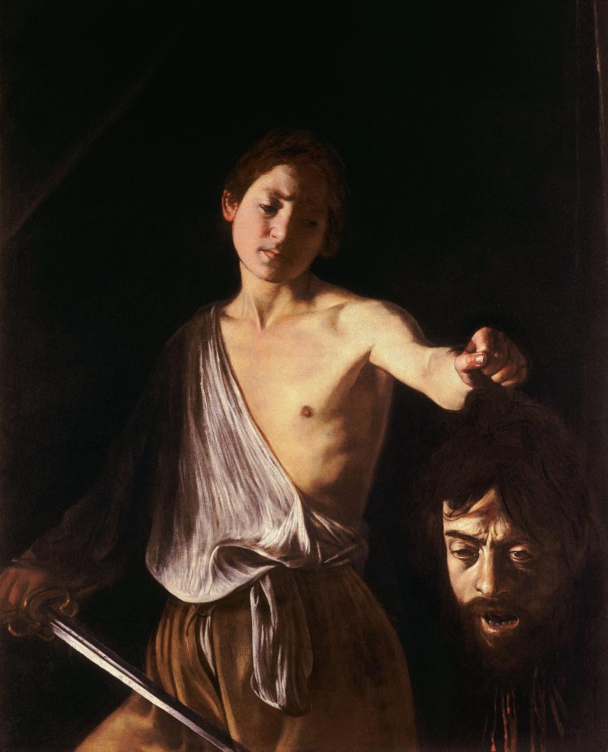 davidwiththeheadofgoliathcaravaggio1610