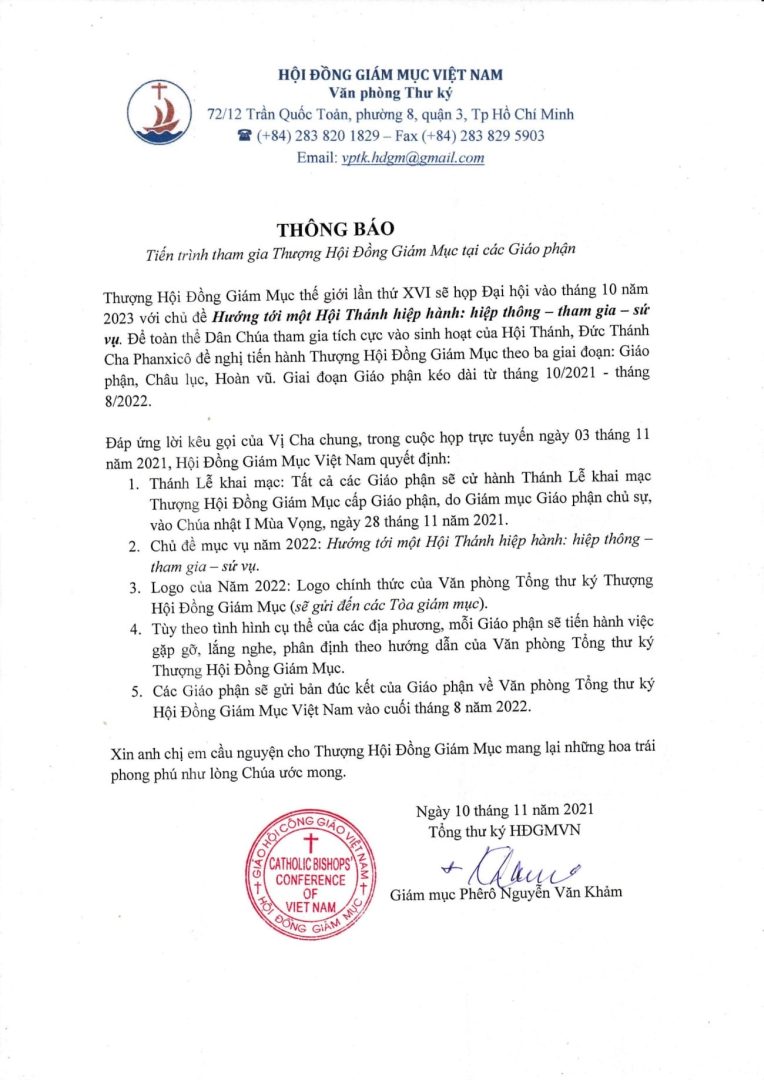 thongbaovetientrinhthamgiathuonghoidongtaicacgiaophan1
