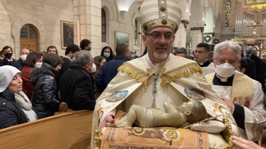 ilpatriarcalatinodigerusalemmesuabeatitudinepierbattistapizzaballafotodibeatriceguarrera