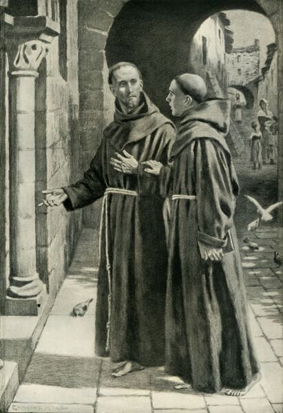 stfrancisassisiyoungmonkreturningpreaching19126412