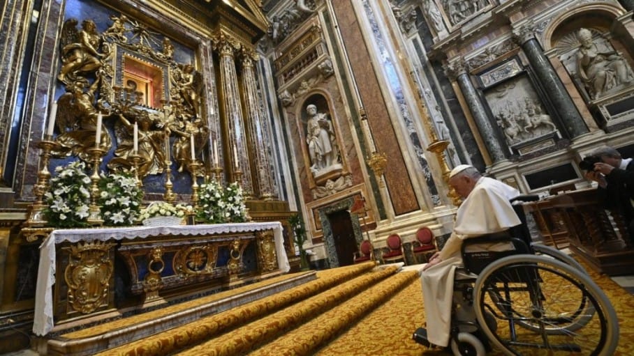 papstfranziskusinsantamariamaggiorevaticanmedia