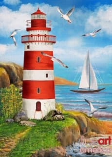 liht-house-seagull
